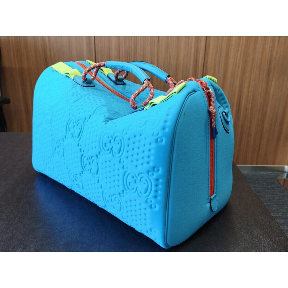 Gucci GG Scuba Duffle Bag Blue - Picture 4 of 9